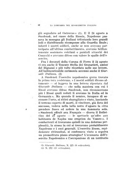 La Lombardia nel Risorgimento italiano bollettino trimestrale del Comitato regionale lombardo della Società nazionale per la storia del Risorgimento italiano