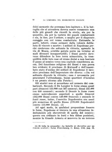 La Lombardia nel Risorgimento italiano bollettino trimestrale del Comitato regionale lombardo della Società nazionale per la storia del Risorgimento italiano