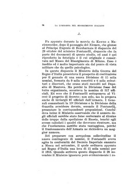 La Lombardia nel Risorgimento italiano bollettino trimestrale del Comitato regionale lombardo della Società nazionale per la storia del Risorgimento italiano