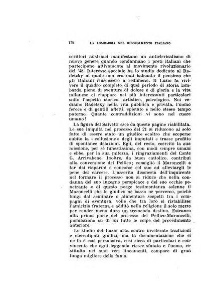 La Lombardia nel Risorgimento italiano bollettino trimestrale del Comitato regionale lombardo della Società nazionale per la storia del Risorgimento italiano