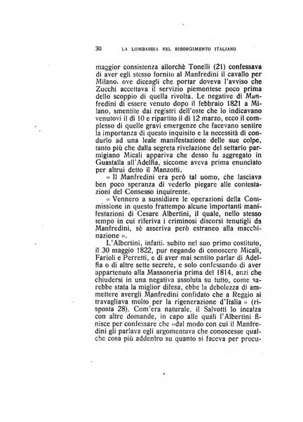 La Lombardia nel Risorgimento italiano bollettino trimestrale del Comitato regionale lombardo della Società nazionale per la storia del Risorgimento italiano