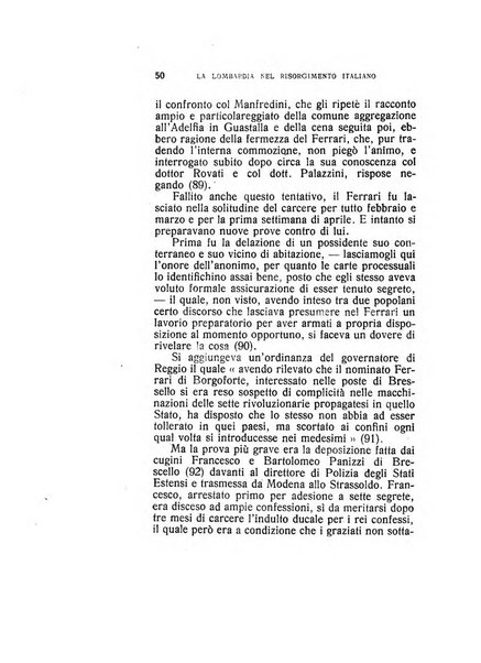 La Lombardia nel Risorgimento italiano bollettino trimestrale del Comitato regionale lombardo della Società nazionale per la storia del Risorgimento italiano