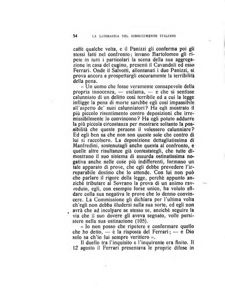 La Lombardia nel Risorgimento italiano bollettino trimestrale del Comitato regionale lombardo della Società nazionale per la storia del Risorgimento italiano