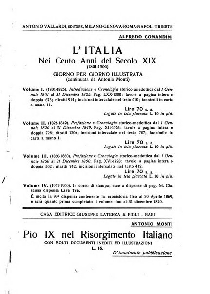 La Lombardia nel Risorgimento italiano bollettino trimestrale del Comitato regionale lombardo della Società nazionale per la storia del Risorgimento italiano