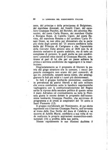 La Lombardia nel Risorgimento italiano bollettino trimestrale del Comitato regionale lombardo della Società nazionale per la storia del Risorgimento italiano