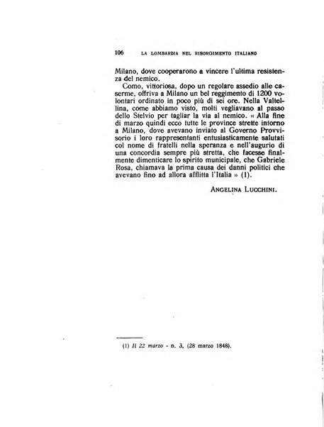 La Lombardia nel Risorgimento italiano bollettino trimestrale del Comitato regionale lombardo della Società nazionale per la storia del Risorgimento italiano