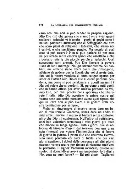 La Lombardia nel Risorgimento italiano bollettino trimestrale del Comitato regionale lombardo della Società nazionale per la storia del Risorgimento italiano