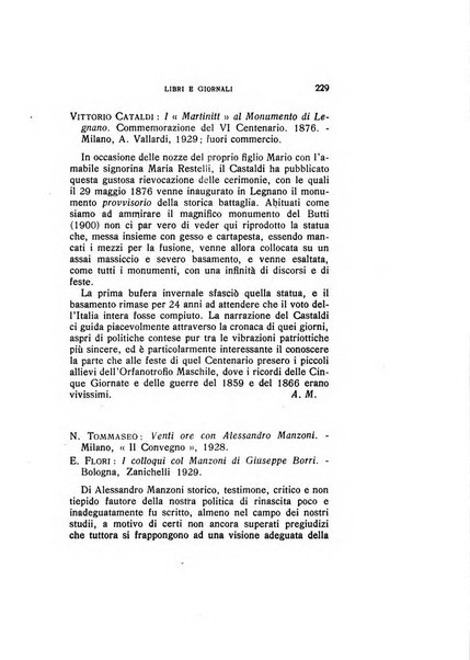 La Lombardia nel Risorgimento italiano bollettino trimestrale del Comitato regionale lombardo della Società nazionale per la storia del Risorgimento italiano