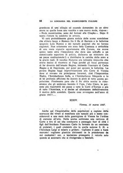 La Lombardia nel Risorgimento italiano bollettino trimestrale del Comitato regionale lombardo della Società nazionale per la storia del Risorgimento italiano