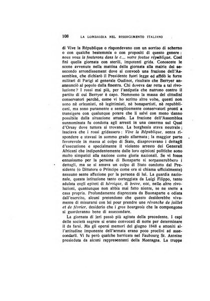 La Lombardia nel Risorgimento italiano bollettino trimestrale del Comitato regionale lombardo della Società nazionale per la storia del Risorgimento italiano