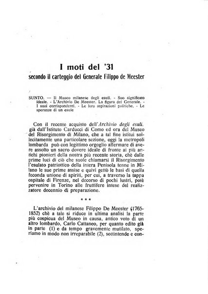 La Lombardia nel Risorgimento italiano bollettino trimestrale del Comitato regionale lombardo della Società nazionale per la storia del Risorgimento italiano