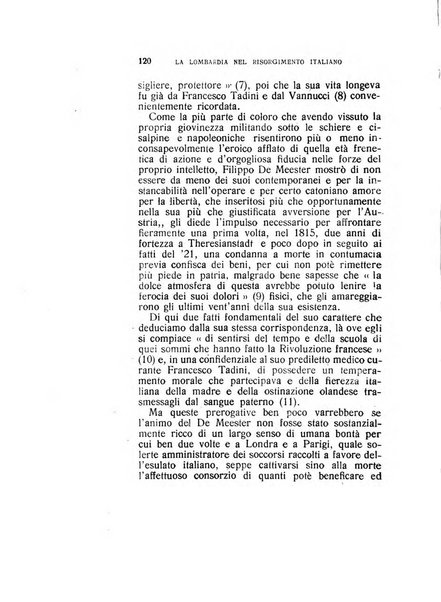 La Lombardia nel Risorgimento italiano bollettino trimestrale del Comitato regionale lombardo della Società nazionale per la storia del Risorgimento italiano