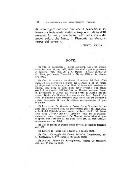 La Lombardia nel Risorgimento italiano bollettino trimestrale del Comitato regionale lombardo della Società nazionale per la storia del Risorgimento italiano