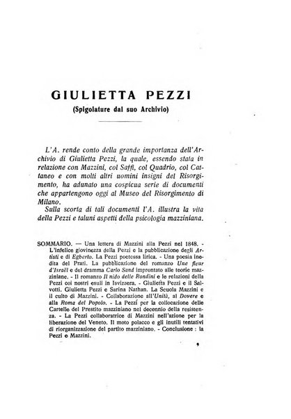 La Lombardia nel Risorgimento italiano bollettino trimestrale del Comitato regionale lombardo della Società nazionale per la storia del Risorgimento italiano