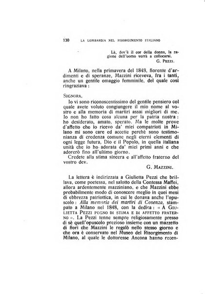 La Lombardia nel Risorgimento italiano bollettino trimestrale del Comitato regionale lombardo della Società nazionale per la storia del Risorgimento italiano