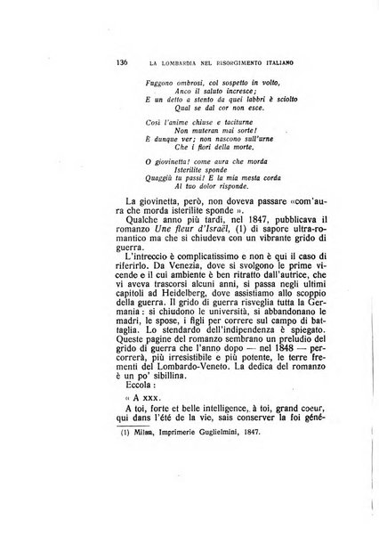 La Lombardia nel Risorgimento italiano bollettino trimestrale del Comitato regionale lombardo della Società nazionale per la storia del Risorgimento italiano