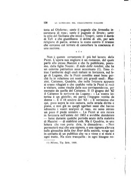 La Lombardia nel Risorgimento italiano bollettino trimestrale del Comitato regionale lombardo della Società nazionale per la storia del Risorgimento italiano