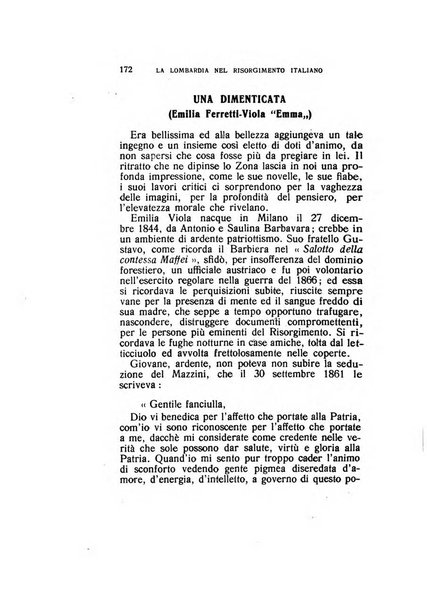 La Lombardia nel Risorgimento italiano bollettino trimestrale del Comitato regionale lombardo della Società nazionale per la storia del Risorgimento italiano