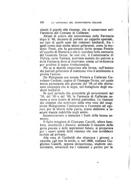 La Lombardia nel Risorgimento italiano bollettino trimestrale del Comitato regionale lombardo della Società nazionale per la storia del Risorgimento italiano