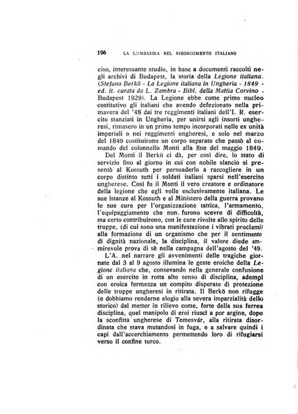 La Lombardia nel Risorgimento italiano bollettino trimestrale del Comitato regionale lombardo della Società nazionale per la storia del Risorgimento italiano