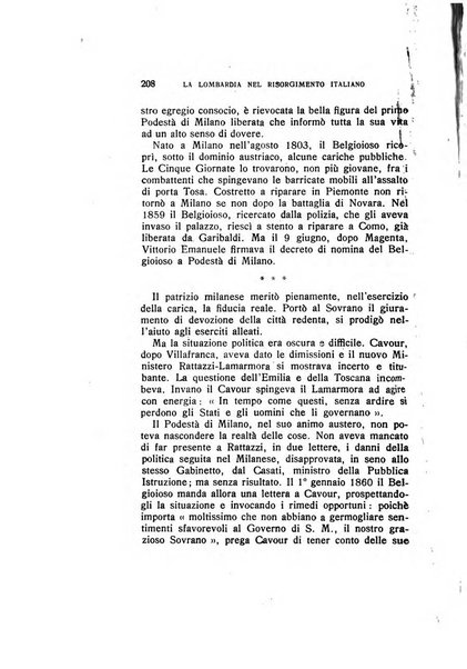 La Lombardia nel Risorgimento italiano bollettino trimestrale del Comitato regionale lombardo della Società nazionale per la storia del Risorgimento italiano