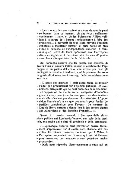 La Lombardia nel Risorgimento italiano bollettino trimestrale del Comitato regionale lombardo della Società nazionale per la storia del Risorgimento italiano