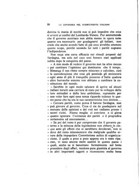 La Lombardia nel Risorgimento italiano bollettino trimestrale del Comitato regionale lombardo della Società nazionale per la storia del Risorgimento italiano