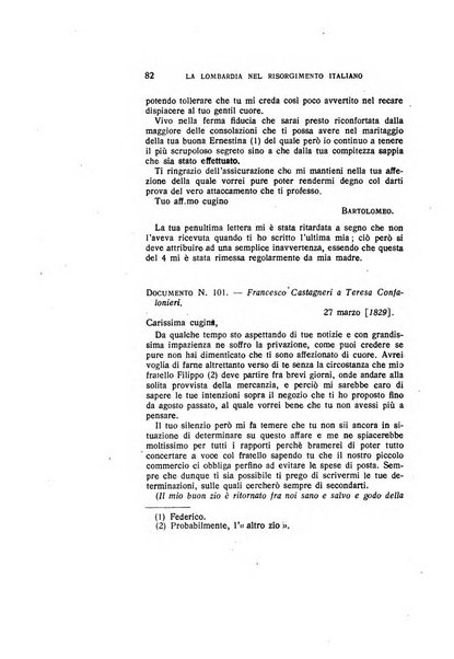 La Lombardia nel Risorgimento italiano bollettino trimestrale del Comitato regionale lombardo della Società nazionale per la storia del Risorgimento italiano