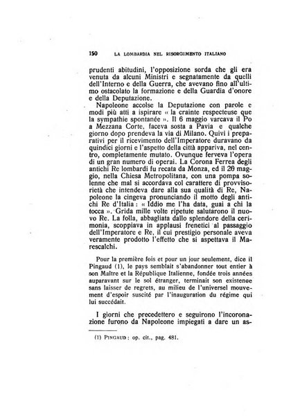 La Lombardia nel Risorgimento italiano bollettino trimestrale del Comitato regionale lombardo della Società nazionale per la storia del Risorgimento italiano