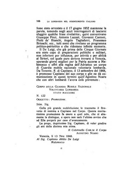 La Lombardia nel Risorgimento italiano bollettino trimestrale del Comitato regionale lombardo della Società nazionale per la storia del Risorgimento italiano