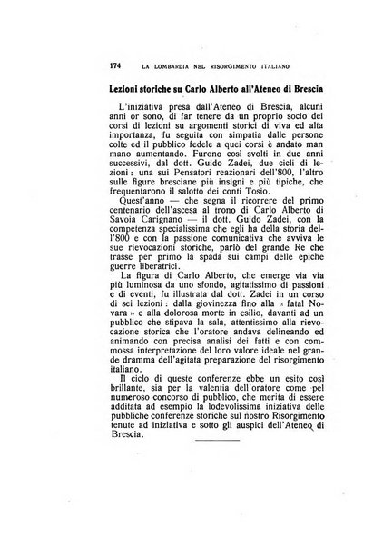 La Lombardia nel Risorgimento italiano bollettino trimestrale del Comitato regionale lombardo della Società nazionale per la storia del Risorgimento italiano