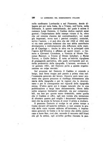 La Lombardia nel Risorgimento italiano bollettino trimestrale del Comitato regionale lombardo della Società nazionale per la storia del Risorgimento italiano