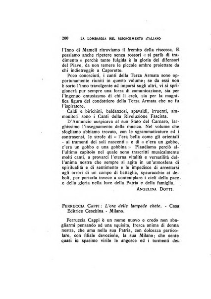 La Lombardia nel Risorgimento italiano bollettino trimestrale del Comitato regionale lombardo della Società nazionale per la storia del Risorgimento italiano