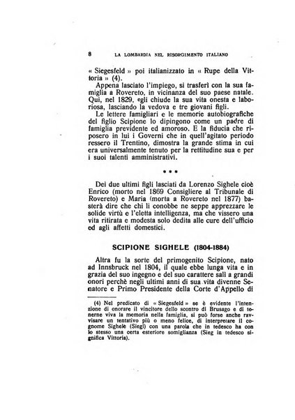 La Lombardia nel Risorgimento italiano bollettino trimestrale del Comitato regionale lombardo della Società nazionale per la storia del Risorgimento italiano