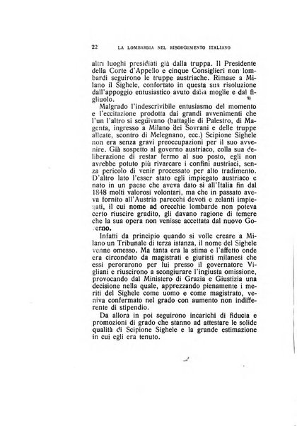 La Lombardia nel Risorgimento italiano bollettino trimestrale del Comitato regionale lombardo della Società nazionale per la storia del Risorgimento italiano