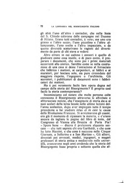 La Lombardia nel Risorgimento italiano bollettino trimestrale del Comitato regionale lombardo della Società nazionale per la storia del Risorgimento italiano