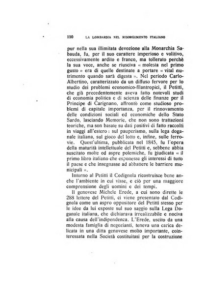 La Lombardia nel Risorgimento italiano bollettino trimestrale del Comitato regionale lombardo della Società nazionale per la storia del Risorgimento italiano