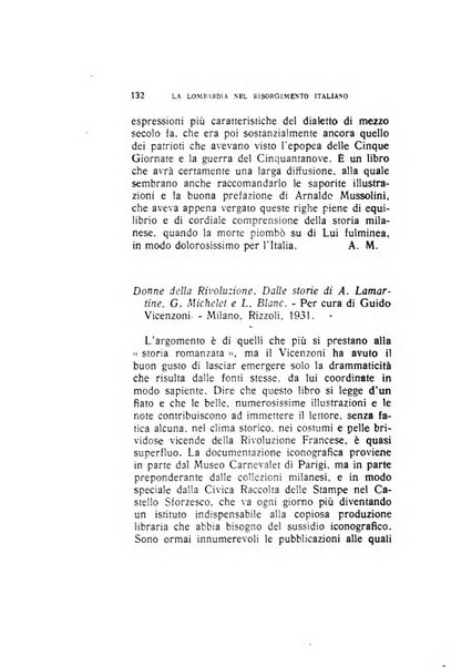 La Lombardia nel Risorgimento italiano bollettino trimestrale del Comitato regionale lombardo della Società nazionale per la storia del Risorgimento italiano