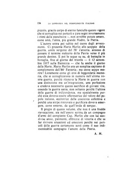 La Lombardia nel Risorgimento italiano bollettino trimestrale del Comitato regionale lombardo della Società nazionale per la storia del Risorgimento italiano