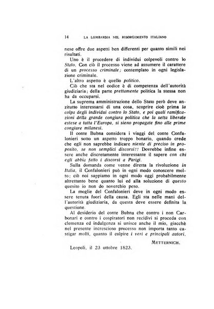 La Lombardia nel Risorgimento italiano bollettino trimestrale del Comitato regionale lombardo della Società nazionale per la storia del Risorgimento italiano