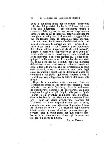 La Lombardia nel Risorgimento italiano bollettino trimestrale del Comitato regionale lombardo della Società nazionale per la storia del Risorgimento italiano