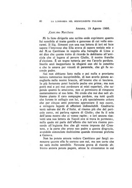 La Lombardia nel Risorgimento italiano bollettino trimestrale del Comitato regionale lombardo della Società nazionale per la storia del Risorgimento italiano