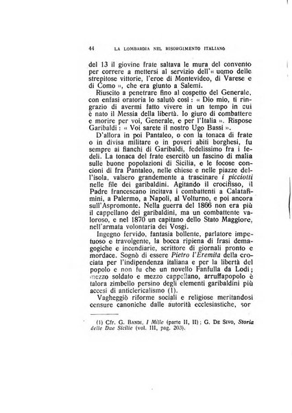 La Lombardia nel Risorgimento italiano bollettino trimestrale del Comitato regionale lombardo della Società nazionale per la storia del Risorgimento italiano