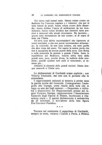 La Lombardia nel Risorgimento italiano bollettino trimestrale del Comitato regionale lombardo della Società nazionale per la storia del Risorgimento italiano