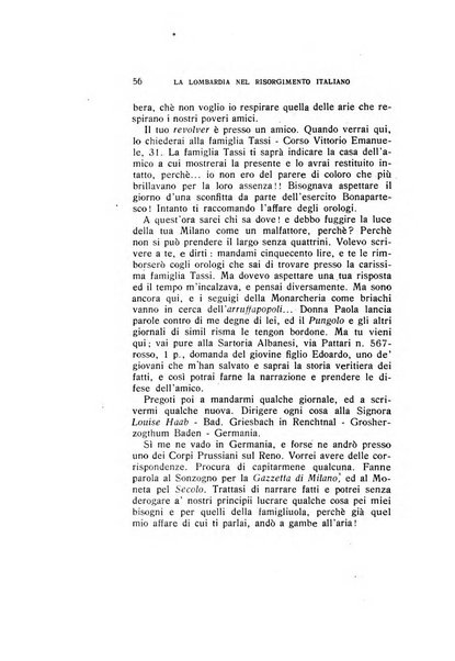 La Lombardia nel Risorgimento italiano bollettino trimestrale del Comitato regionale lombardo della Società nazionale per la storia del Risorgimento italiano