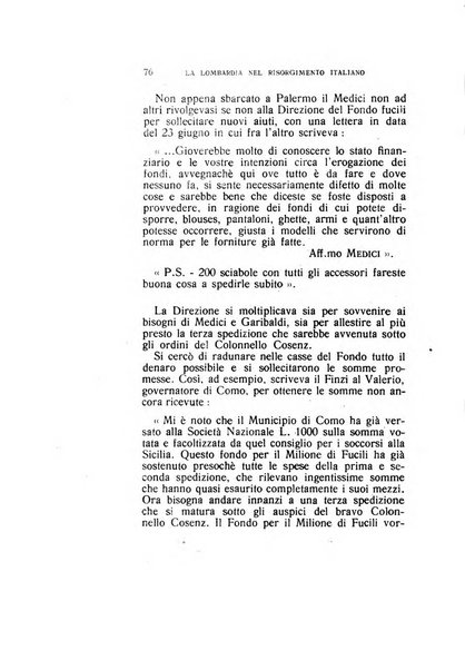 La Lombardia nel Risorgimento italiano bollettino trimestrale del Comitato regionale lombardo della Società nazionale per la storia del Risorgimento italiano