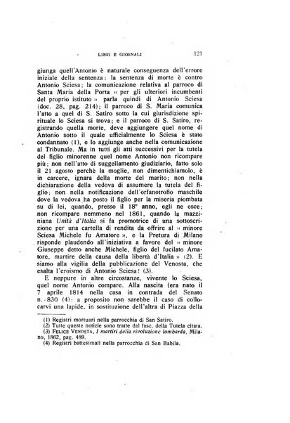 La Lombardia nel Risorgimento italiano bollettino trimestrale del Comitato regionale lombardo della Società nazionale per la storia del Risorgimento italiano