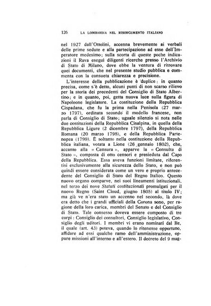 La Lombardia nel Risorgimento italiano bollettino trimestrale del Comitato regionale lombardo della Società nazionale per la storia del Risorgimento italiano