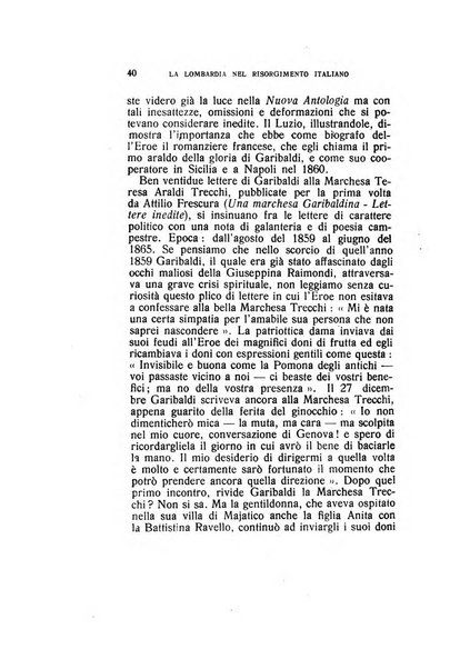 La Lombardia nel Risorgimento italiano bollettino trimestrale del Comitato regionale lombardo della Società nazionale per la storia del Risorgimento italiano