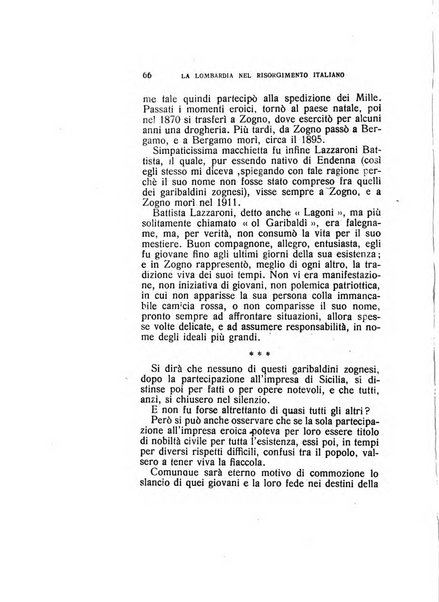 La Lombardia nel Risorgimento italiano bollettino trimestrale del Comitato regionale lombardo della Società nazionale per la storia del Risorgimento italiano